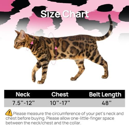 PetThem Adjustable Cat Harness and Leash Set Escape Proof - Image 2
