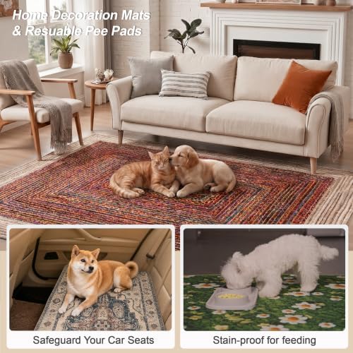 Washable Pee Pads for Dogs, Reusable Puppy Potty Training Pads, Ultra-Absorbent - Image 2
