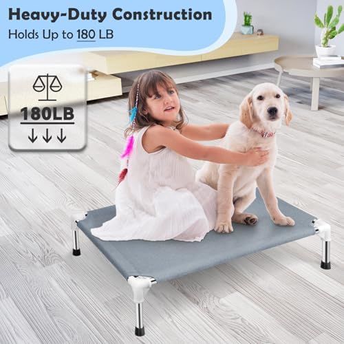 Elevated Dog Bed, Raised Outdoor Dog Bed - Image 2
