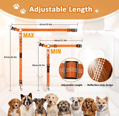 Laqibak Removable Dog Seat Belt Harness - Image 7