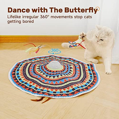 Potaroma Cat Toys Chargeable, 3in1 Hide and Seek, Interactive Fun - Image 4