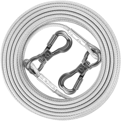 XiaZ Dog Tie Out Cable, Dog Leads by XiaZPet