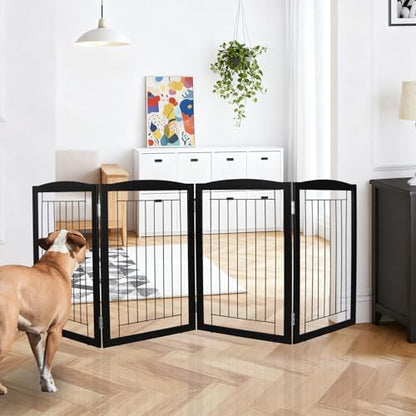 ZJSF Freestanding Foldable Dog Gate by ZJSF