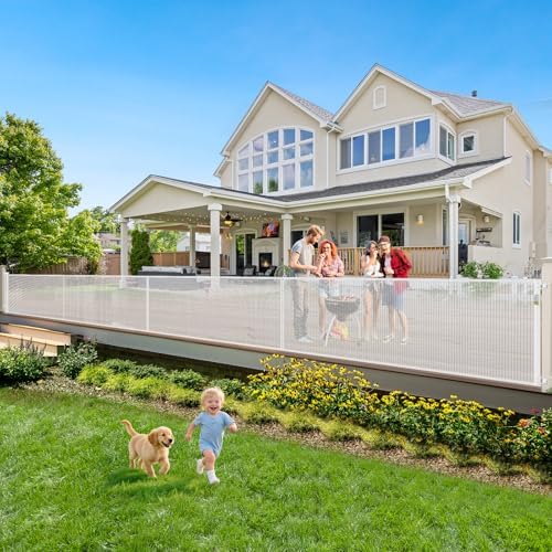 Reinforced 200 Inch Retractable Baby Gates Extra Wide Baby Gate by Babyproofingoutletcovers