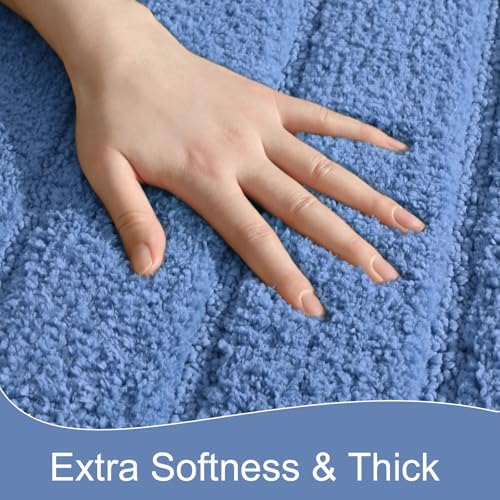 AROGAN Luxury Bathroom Rugs 24x36 Inch，Thick Soft Bath Rug Non Slip - Image 4
