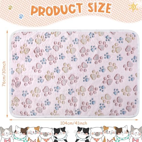 Tatuo 4 Pack Fleece Dog Blanket - Image 5