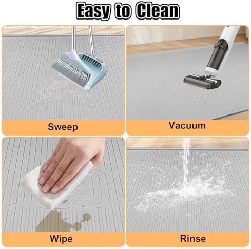 Silicone Cat Litter Mat 45" x 30" Cat Mat - Image 7