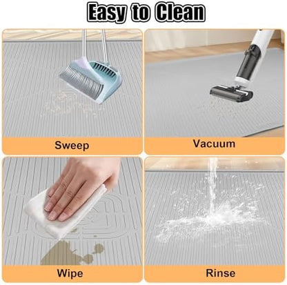 Silicone Cat Litter Mat 45" x 30" Cat Mat - Image 7