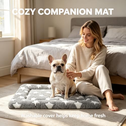 Dog Bed Mat - Soft Crate Pad for Kennel, Durable Pet Bed for Small Dogs & Cats - Image 5