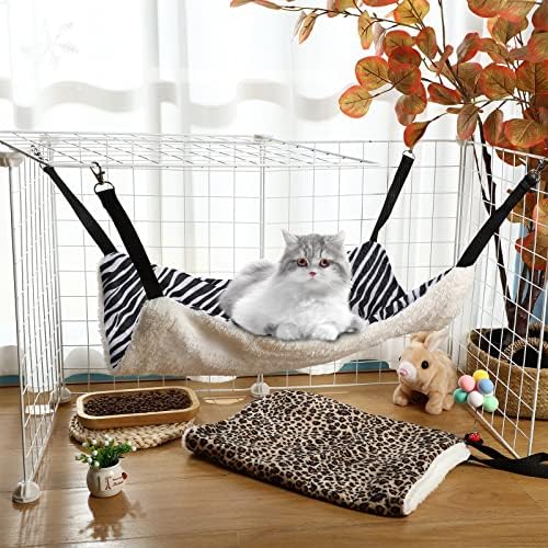 BBTO 3 Pcs Reversible Hanging Hammock Soft Plush - Image 5