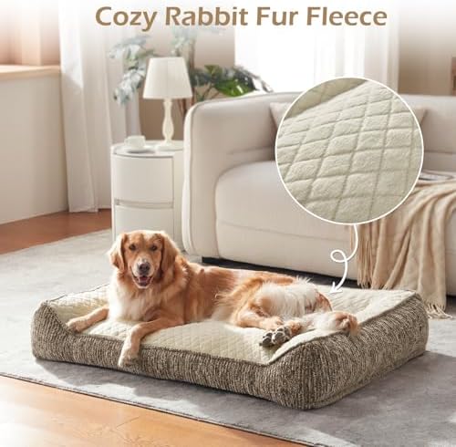 JOEJOY XL Orthopedic Dog Bed for Large Dogs - Image 4