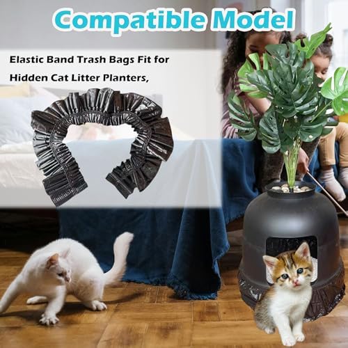 50 Pack Litter Box Liners Compatible - Image 2