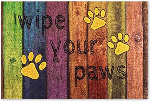 Darkyazi 23.6" x 35.4" Colorful Doormats Entrance Front Door Rug Funny by DARKYAZI