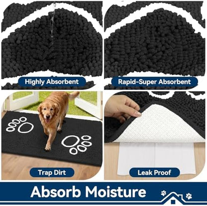 Bcoimo Super Absorbent Dog Door Mat - Image 4