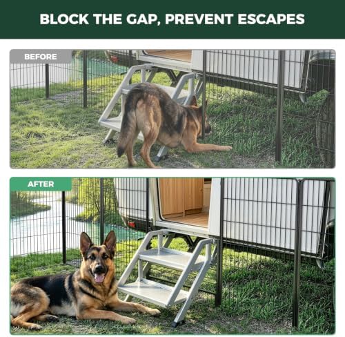 FXW Rollick Dog Playpen with RV Step Grid - Image 3