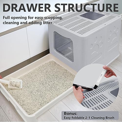 XL Foldable Cat Litter Box - Image 5