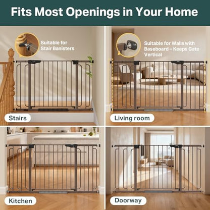 Cumbor 36.6-59" Extra Wide Baby Gate - Image 6