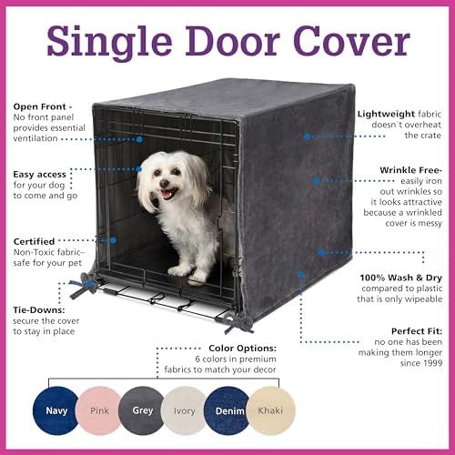 Pet Dreams Dog Crate Cover - Image 3