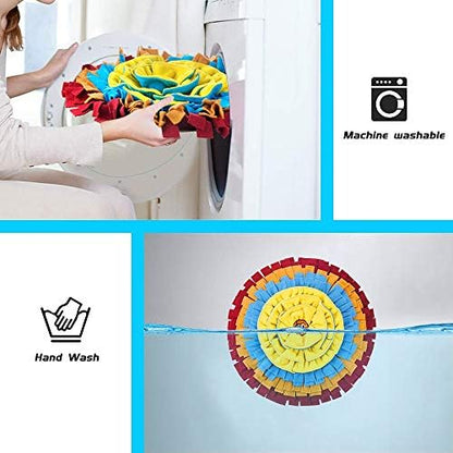 AWOOF Pet Snuffle Mat for Dogs, Interactive Feed Game for Boredom, Encourages - Image 7