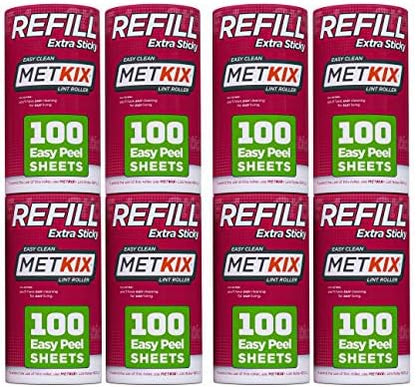 Refill for Metkix Lint Rollers 8 Pack by Metkix