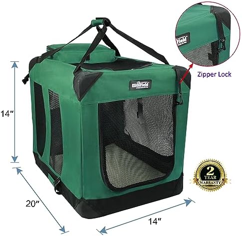 EliteField 3-Door Soft Dog Crate - Image 2