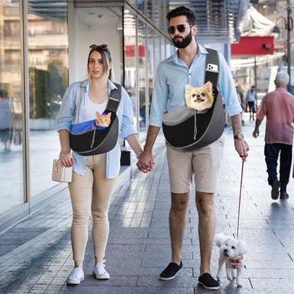 Pawaboo Pet Sling Carrier for Small Dogs Cats - Image 5