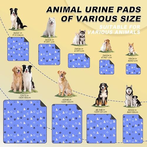 WanpeeGoo Washable Pee Pads for Dogs, Waterproof, 32 x 63 in, 2 Pack - Image 7