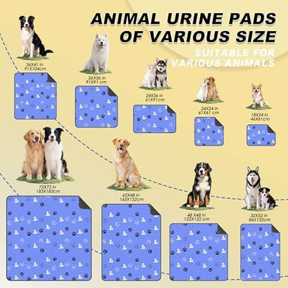 WanpeeGoo Washable Pee Pads for Dogs, Waterproof, 32 x 63 in, 2 Pack - Image 7