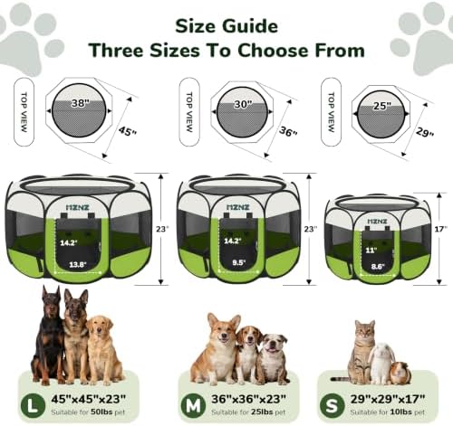 Dog Cat Small Animal Puppy Playpen Crate - Image 2