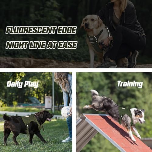 AUROTH Dog Harness for Small Medium Dogs, Tactical No Pull Dog Vest - Image 6