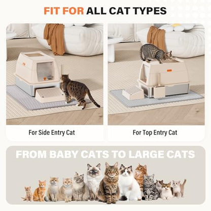 XL Stainless Steel Litter Box - Image 7