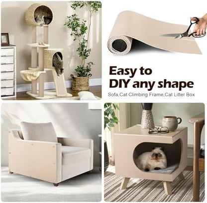 Cat Scratch Furniture Protector, 78.7"x15.8" Cat Scratch Pad - Image 3