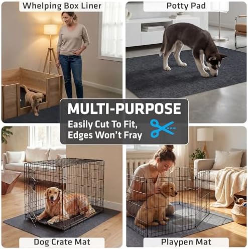 Drymate Whelping Box Liner Mat, Machine Washable, Super Absorbent, Waterproof - Image 5