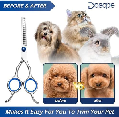 Dog Thinning Shears Professional Dog Grooming Scissors - Image 4