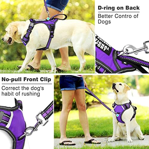 WINSEE Service Dog Vest No Pull Dog Harness - Image 5