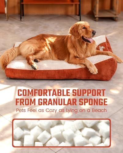 Washable Dog Bed with Removable Cover - Image 4