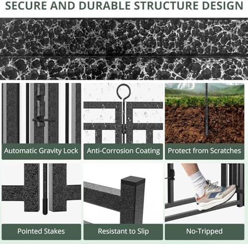 Thickened Outdoor Dog Fence, 40 Panels - Image 5