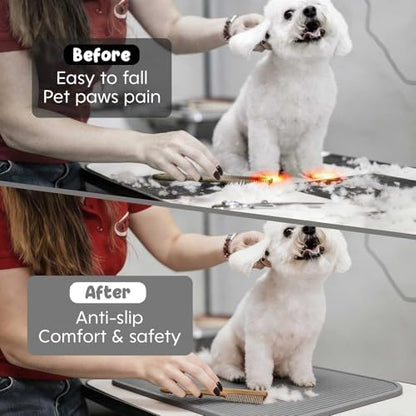 Dog Grooming Table Mat Pad Non Slip，Silicone Durable Premium Non-Slip Dog Bath - Image 5
