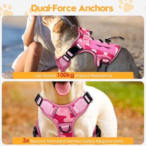 Heavy-Duty Tactical Dog Harness - Image 4