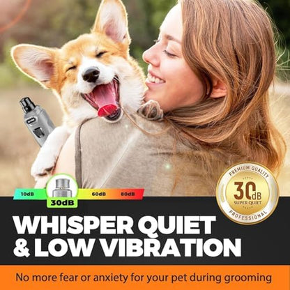 Whisper Quiet Dog Nail Grinder Safe & Stress-Free - Image 2