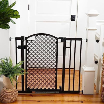 Ingenuity Decorative Panel Tall Baby Gate & Dog Gate, Hardware or Pressure - Image 2
