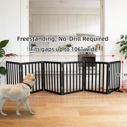 ZJSF Freestanding Indoor Dog Gate - Image 2
