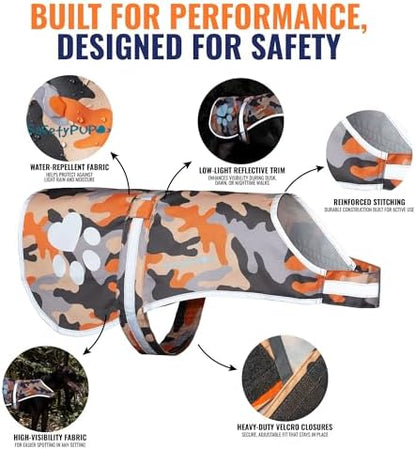 Reflective Dog Vest, Hi Vis Safety Gear - Image 3