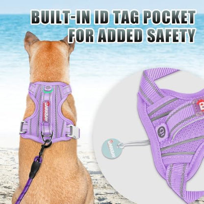 BARKBAY Dog Harness for Large Dogs No Pull Dog Vest ID Tag Pocket - Image 2
