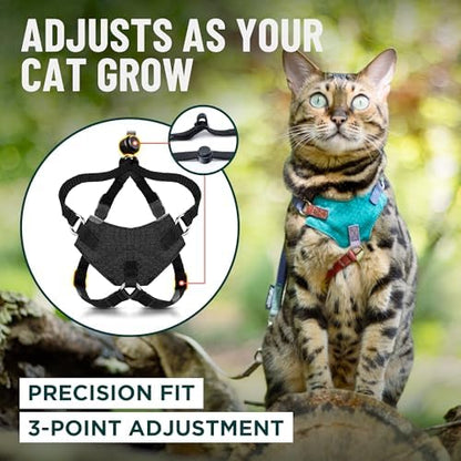 OutdoorBengal Houdini™ Escape Proof Cat Harness and Leash - Image 6