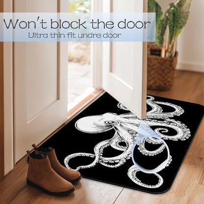 Bathroom Rug 29.5"x17", Cute Octopus Bath Mat - Image 7