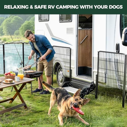 FXW Rollick Dog Playpen with RV Step Grid - Image 2