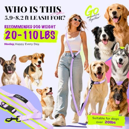 Hands Free Dog Leash, 8.2ft Multifunctional Crossbody Rope - Image 2