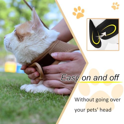 Cat Harness and Leash Set for Walking Escape Proof - Image 4