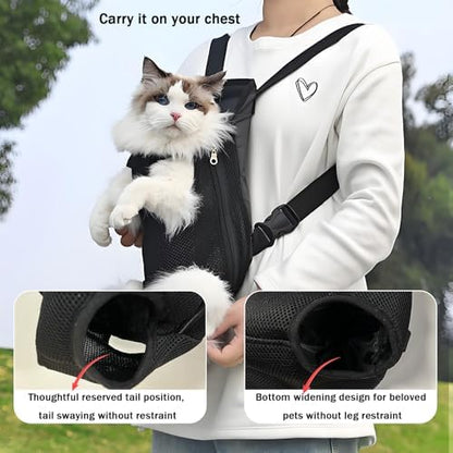 Pet Carrier Backpack, Adjustable Pet Front Carriers - Image 5